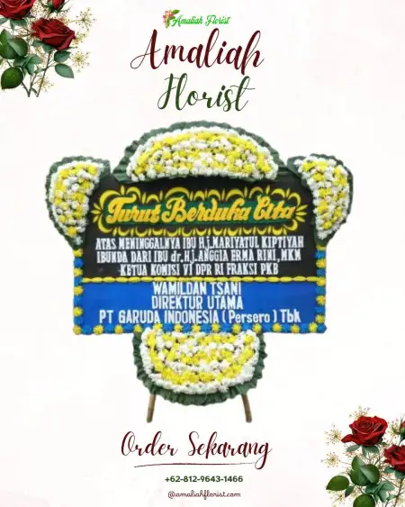 Papan Bunga Duka Karangluhur